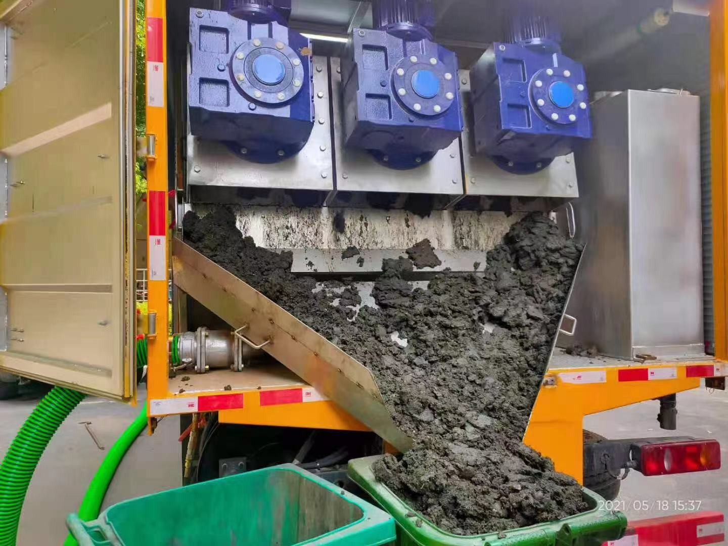 双滦化粪池清掏城市维护站-泥浆净化干湿分离处理